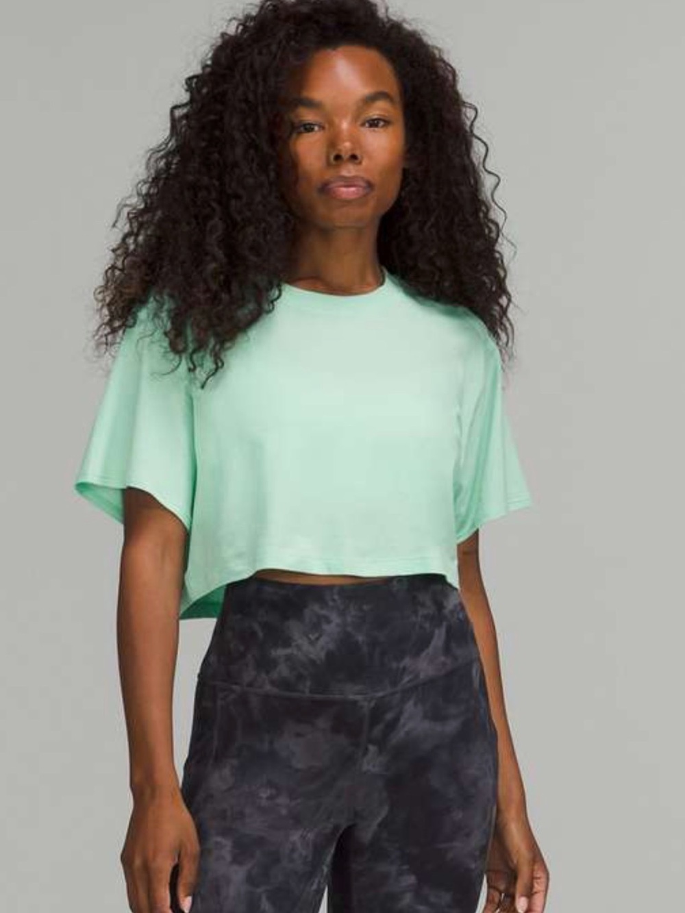 Lululemon All Yours Cropped T-Shirt
Wild Mint